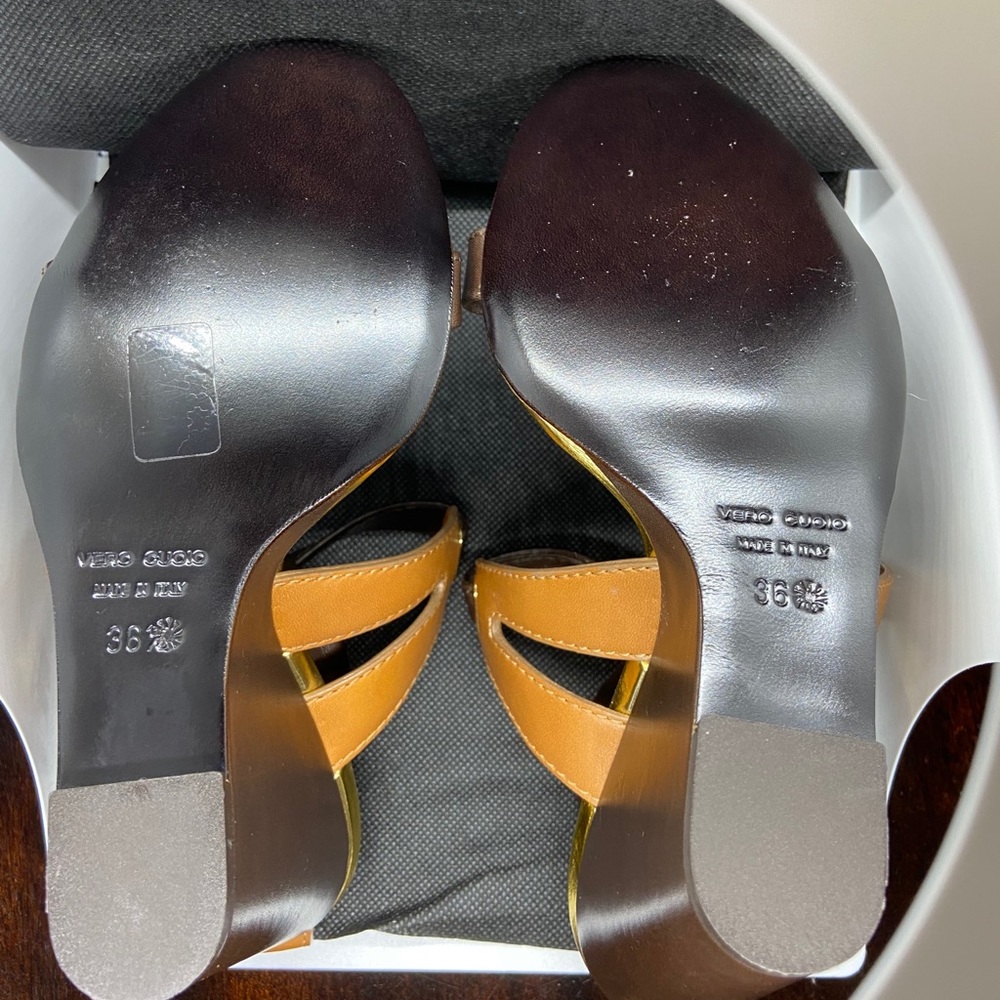 Giuseppe Zanotti Gold Wedge - Picture 14 of 16